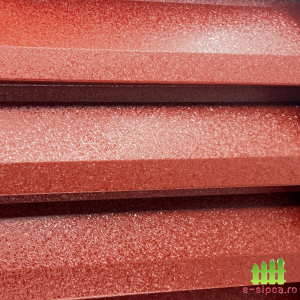 Jaluzea CLASSIC Caramiziu RAL 3009 MAT Structurat (vopsit pe o parte) - 0.5mm