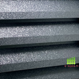 Jaluzea CLASSIC Gri RAL 7024 MAT Structurat (vopsit pe o parte) - 0.5mm